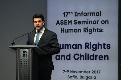Георг Георгиев: България е ангажирана активно в областта на защитата на правата на детето